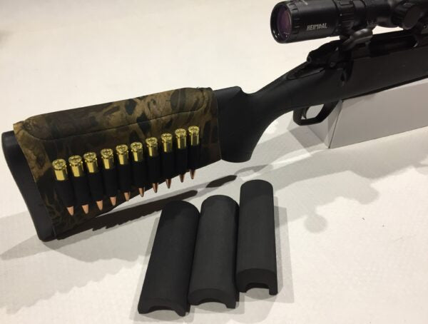 Mjoelner Kolbeforhøjersæt med patronholder - Prym1Camo - Sporting Goods > Outdoor Recreation > Hunting & Shooting > Shooting & Range Accessories Kolbejustering