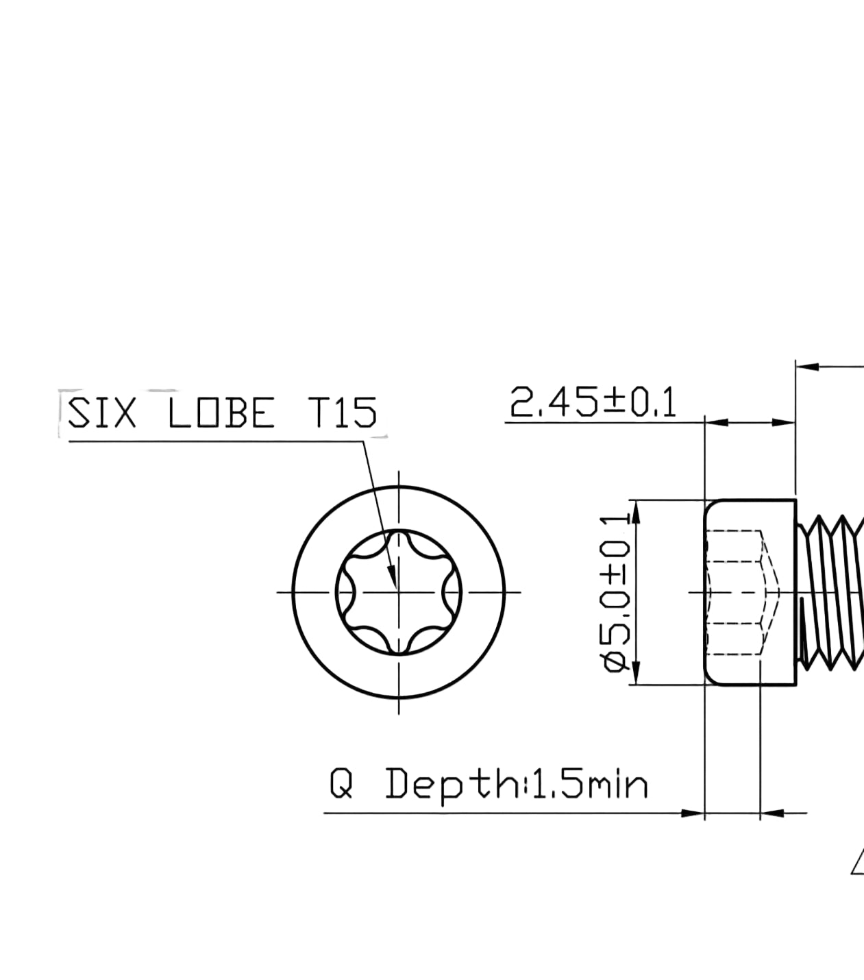 Screws #6-48 and #8-40