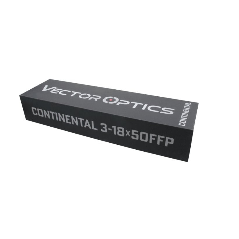 Vector VECTOR CONTINENTAL 3-18X50 34MM TACTICAL FFP - Cameras & Optics > Optics > Scopes > Weapon Scopes & Sights